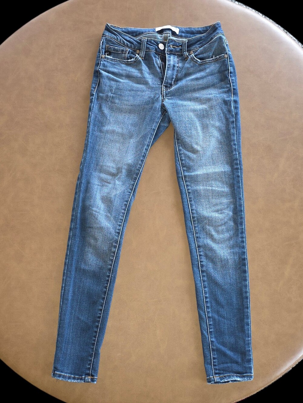 Kancan Women’s Skinny Jeans - Blue Size1